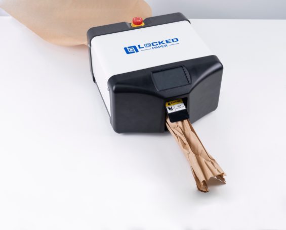 LP-V3 extrem kompaktes Papierfüllsystem V3 zum auffüllen von Versandkartonagen.